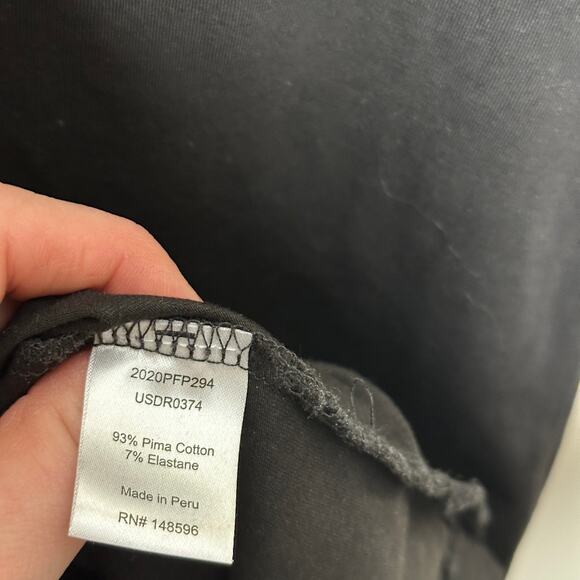 UNIVERSAL STANDARD Iconic Geneva V-Neck Midi Dress Black Sz 6/8 {3U38} - Picture 5 of 5